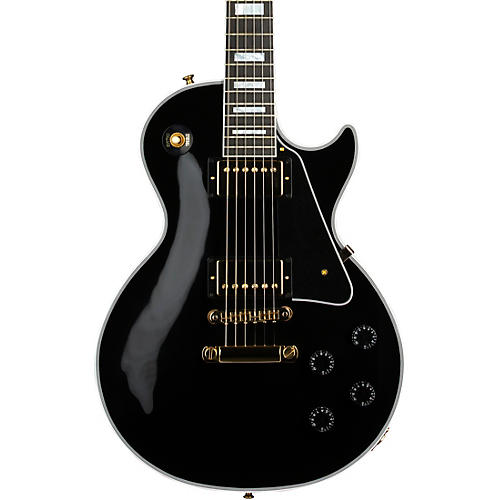 Gibson Custom Les Paul Custom Electric Guitar Ebony