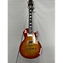 Used Gibson Les Paul Custom Figured Solid Body Electric Guitar Cherry Sunburst