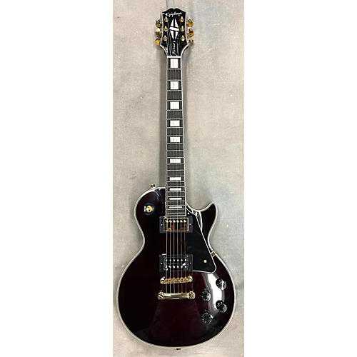 Epiphone Les Paul Custom Jerry Cantrell Wino Solid Body Electric Guitar Wine Red