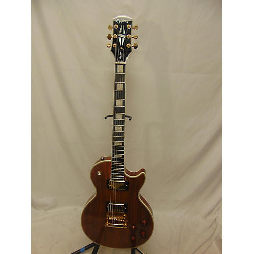Epiphone Les Paul Custom Koa Solid Body Electric Guitar Natural