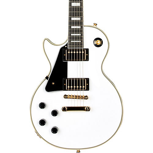 Epiphone Les Paul Custom Left-Handed Electric Guitar Alpine White