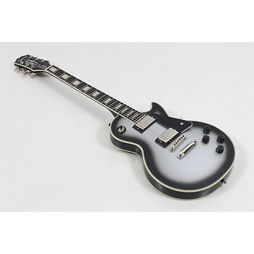 Epiphone Les Paul Custom Limited-Edition Electric Guitar Condition 3 - Scratch and Dent Silver Burst 197881312480