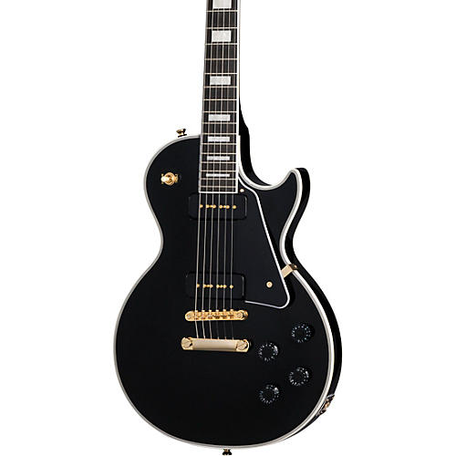 Epiphone Les Paul Custom P-90 Limited-Edition Electric Guitar Condition 2 - Blemished Ebony 197881218614