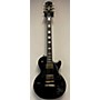 Used Epiphone Les Paul Custom Pro Solid Body Electric Guitar Black and Gold