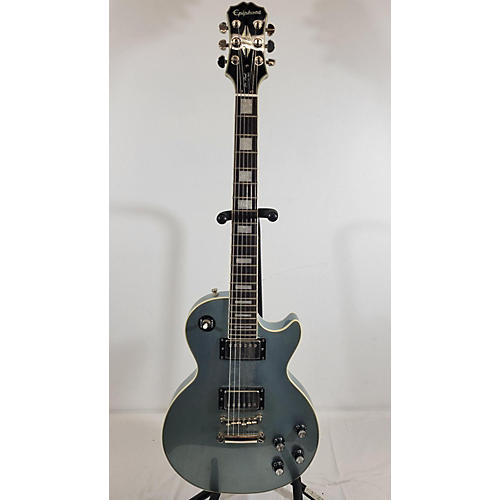 Epiphone Les Paul Custom Pro Solid Body Electric Guitar Blue WOOD