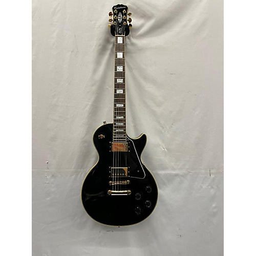 Epiphone Les Paul Custom Pro Solid Body Electric Guitar Black and Gold