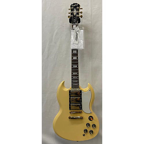 Epiphone Les Paul Custom SG-400 Solid Body Electric Guitar Antique Ivory