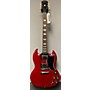 Used Epiphone Les Paul Custom SG Solid Body Electric Guitar Red