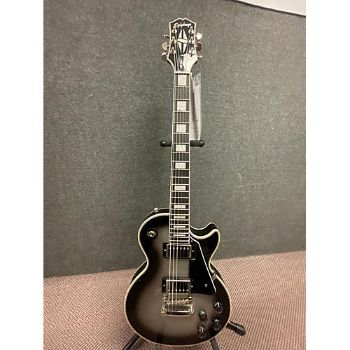 Epiphone Les Paul Custom Solid Body Electric Guitar Silverburst