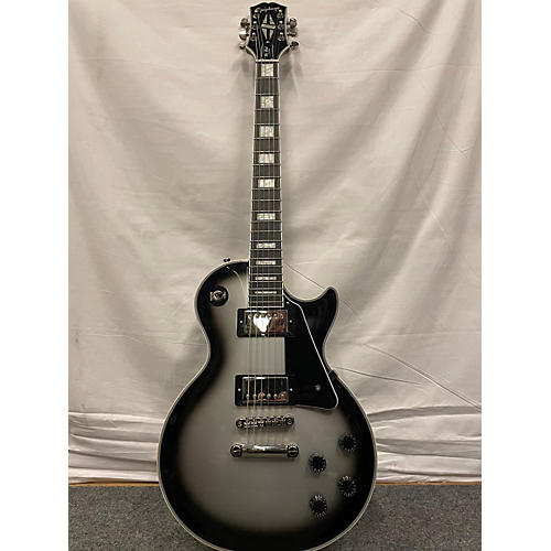 Epiphone Les Paul Custom Solid Body Electric Guitar Silverburst