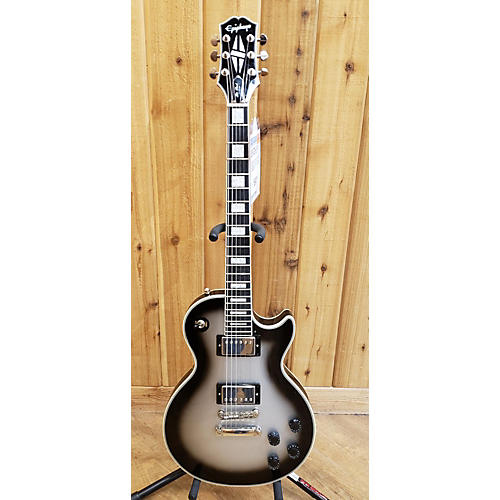 Epiphone Les Paul Custom Solid Body Electric Guitar Silverburst