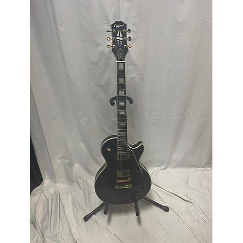 Epiphone Les Paul Custom Solid Body Electric Guitar Black and Gold