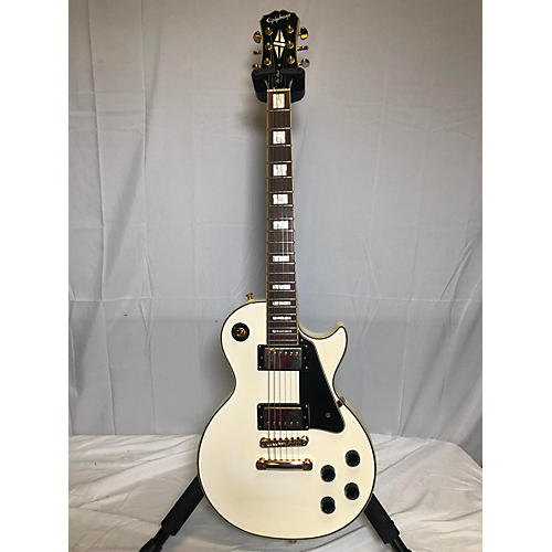 Epiphone Les Paul Custom Solid Body Electric Guitar Cream