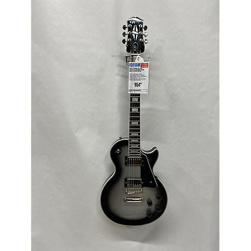 Epiphone Les Paul Custom Solid Body Electric Guitar Silverburst