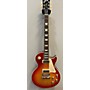 Used Gibson Les Paul Deluxe Solid Body Electric Guitar Cherry Sunburst