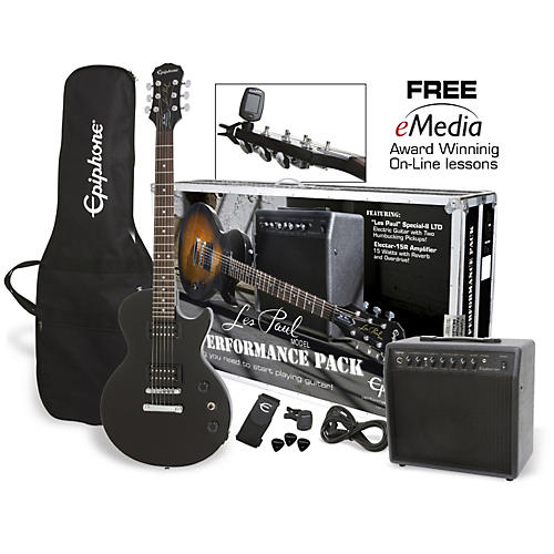 Les Paul Electric Guitar Performance Pack