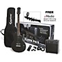 Open-Box Epiphone Les Paul Electric Guitar Player Pack Condition 1 - Mint Ebony