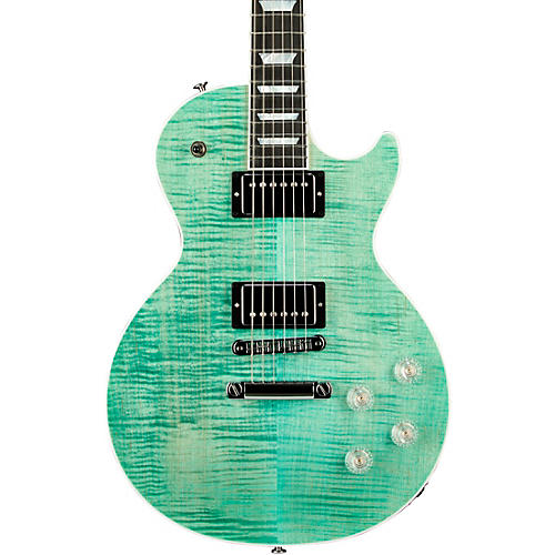 Gibson Les Paul Modern Figured Electric Guitar Seafoam Green