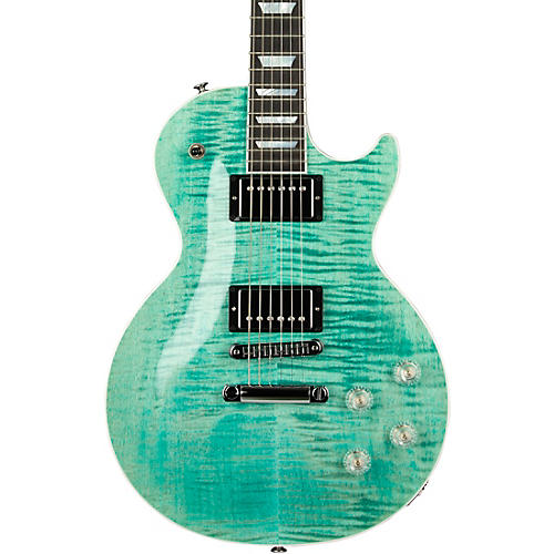 Gibson Les Paul Modern Figured Electric Guitar Seafoam Green