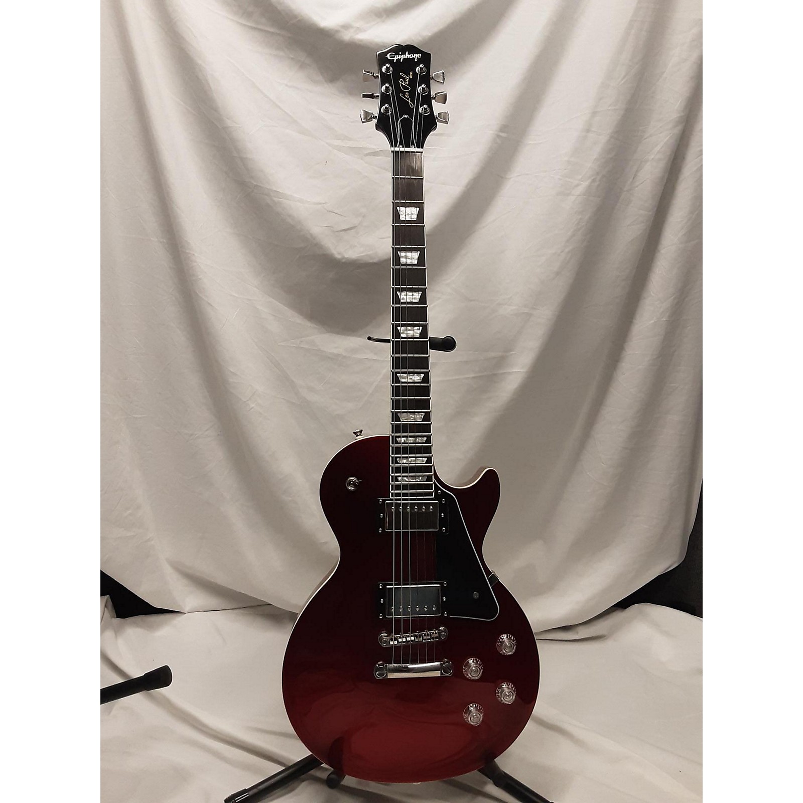 Used Epiphone Les Paul Modern Solid Body Electric Guitar Red Musician