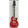 Used Epiphone Les Paul Muse Solid Body Electric Guitar scarlet red metallic