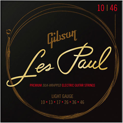 Gibson Les Paul Premium Electric Guitar Strings .010-.046 Custom