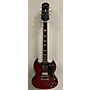 Used Epiphone Les Paul SG Solid Body Electric Guitar Red