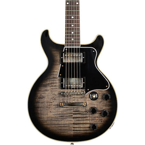 Gibson Custom Les Paul Special Double-Cut Figured Maple Top VOS Electric Guitar Cobra Burst