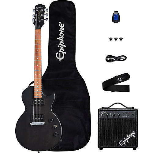 Epiphone Les Paul Special-I Electric Guitar Player Pack Condition 1 - Mint Worn Ebony