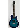 Used Epiphone Les Paul Special II Plus Solid Body Electric Guitar Trans Blue
