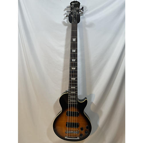 Epiphone Les Paul Standard 5 String Electric Bass Guitar Sunburst