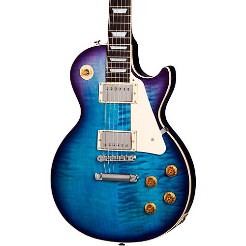 Gibson Les Paul Standard '50s Figured Top Electric Guitar Condition 2 - Blemished Blueberry Burst 197881150211