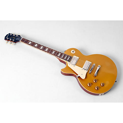 Epiphone Les Paul Standard '50s Left-Handed Electric Guitar Condition 3 - Scratch and Dent Metallic Gold 197881051440