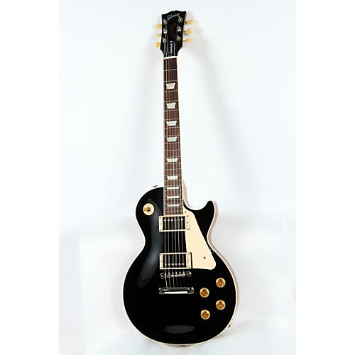 Gibson Les Paul Standard '50s Plain Top Electric Guitar Condition 3 - Scratch and Dent Ebony 197881140465