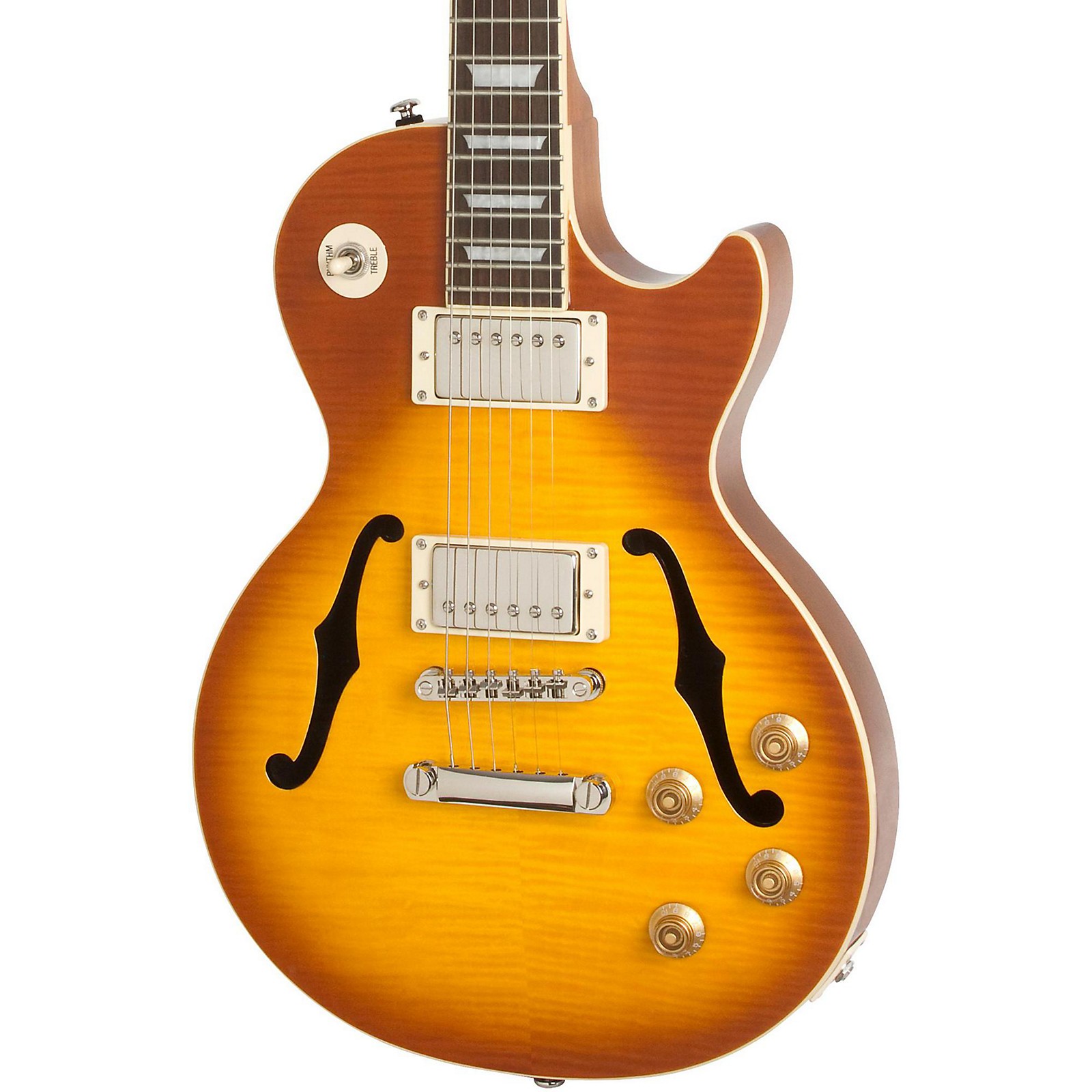 Epiphone Les Paul Standard Florentine Pro Hollowbody Electric Guitar Musicians Friend 3803