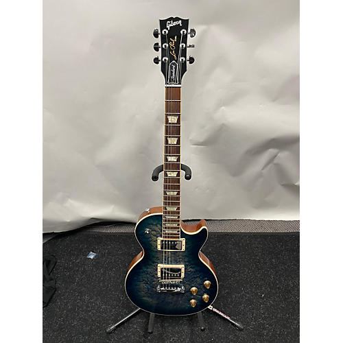 Gibson Les Paul Standard PREMIUM QUILT Solid Body Electric Guitar OCEAN WATER CANDY