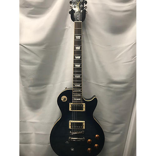 Epiphone Les Paul Standard Pro Solid Body Electric Guitar Trans Blue