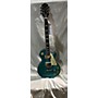 Used Epiphone Les Paul Standard Solid Body Electric Guitar Trans Blue
