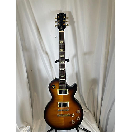 Gibson Les Paul Studio Premium Plus Solid Body Electric Guitar Tobacco Burst