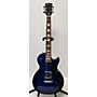 Used Gibson Les Paul Studio Solid Body Electric Guitar Blue Burst