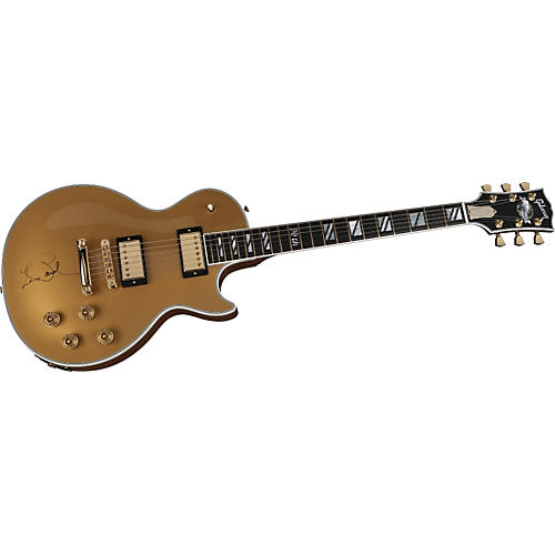 Les Paul Supreme Gold Top Electric Guitar Signed by Les Paul
