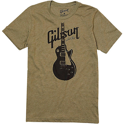 Gibson Les Paul T-Shirt XX Large Olive Green
