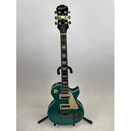 Epiphone Les Paul Traditional PRO II Solid Body Electric Guitar teal