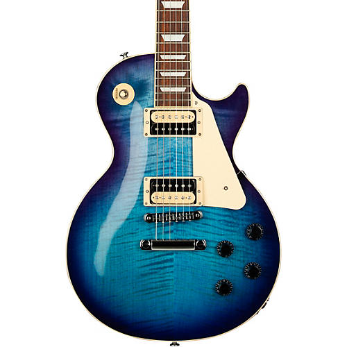 Gibson Les Paul Traditional PRO V Flame Top Electric Guitar Blueberry Burst