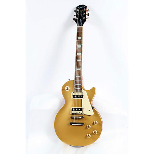 Epiphone Les Paul Traditional Pro IV Limited-Edition Electric Guitar Condition 3 - Scratch and Dent Worn Metallic Gold 197881114534