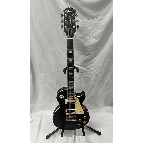Epiphone Les Paul Traditional Pro IV Solid Body Electric Guitar Satin Black