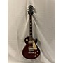 Used Epiphone Les Paul Traditional Pro IV Solid Body Electric Guitar Wine Red