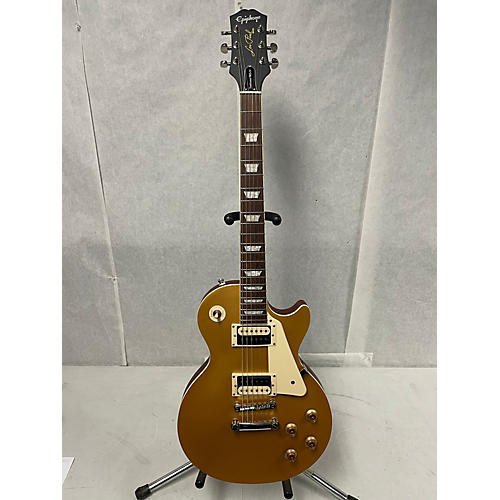 Epiphone Les Paul Traditional Pro IV Solid Body Electric Guitar Gold Top