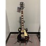Used Gibson Les Paul Traditional Pro V Flame Top Solid Body Electric Guitar Ebony
