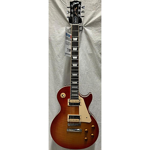 Gibson Les Paul Traditional Pro V Flame Top Solid Body Electric Guitar Heritage Cherry